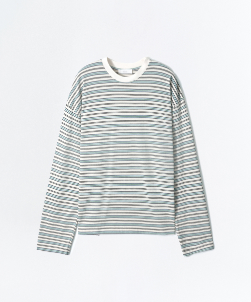 Variety Stripe LS T-рубашка_слоновая кость