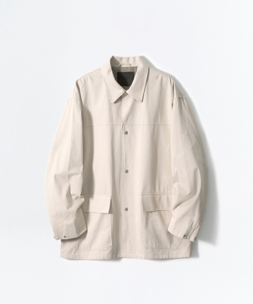 Chore хлопок куртка_Sand Beige