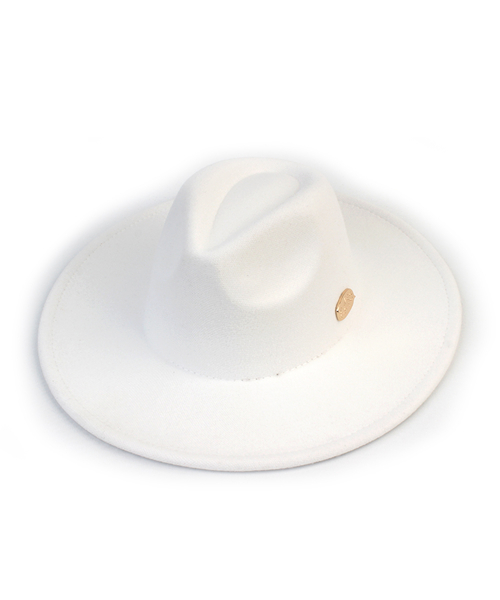 Hard Wool White Fedora 페도라