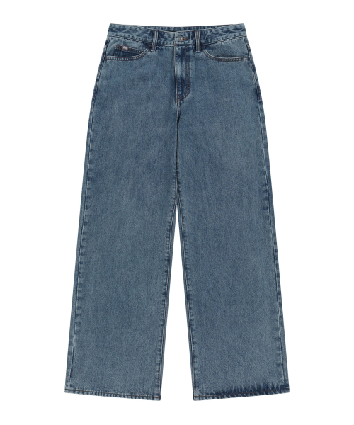 038 BASIC DENIM PANTS BLUE