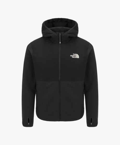 Зип-ап куртка NJ4FS51A Techwear BLACK