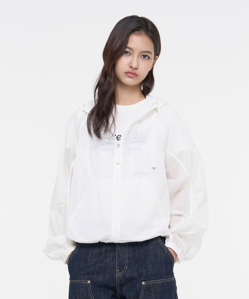 Женская ветровка со сборками Off-White