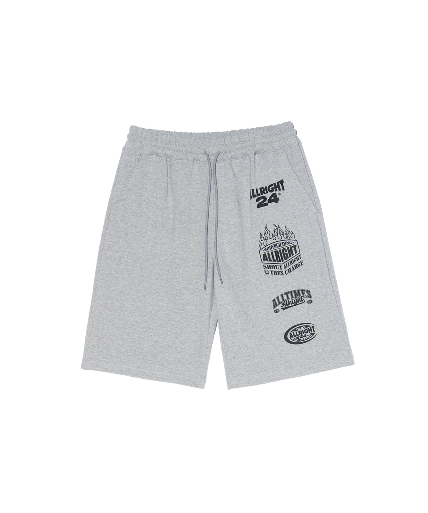 ALLRIGHT X 3 Bermuda Shorts (Gray)