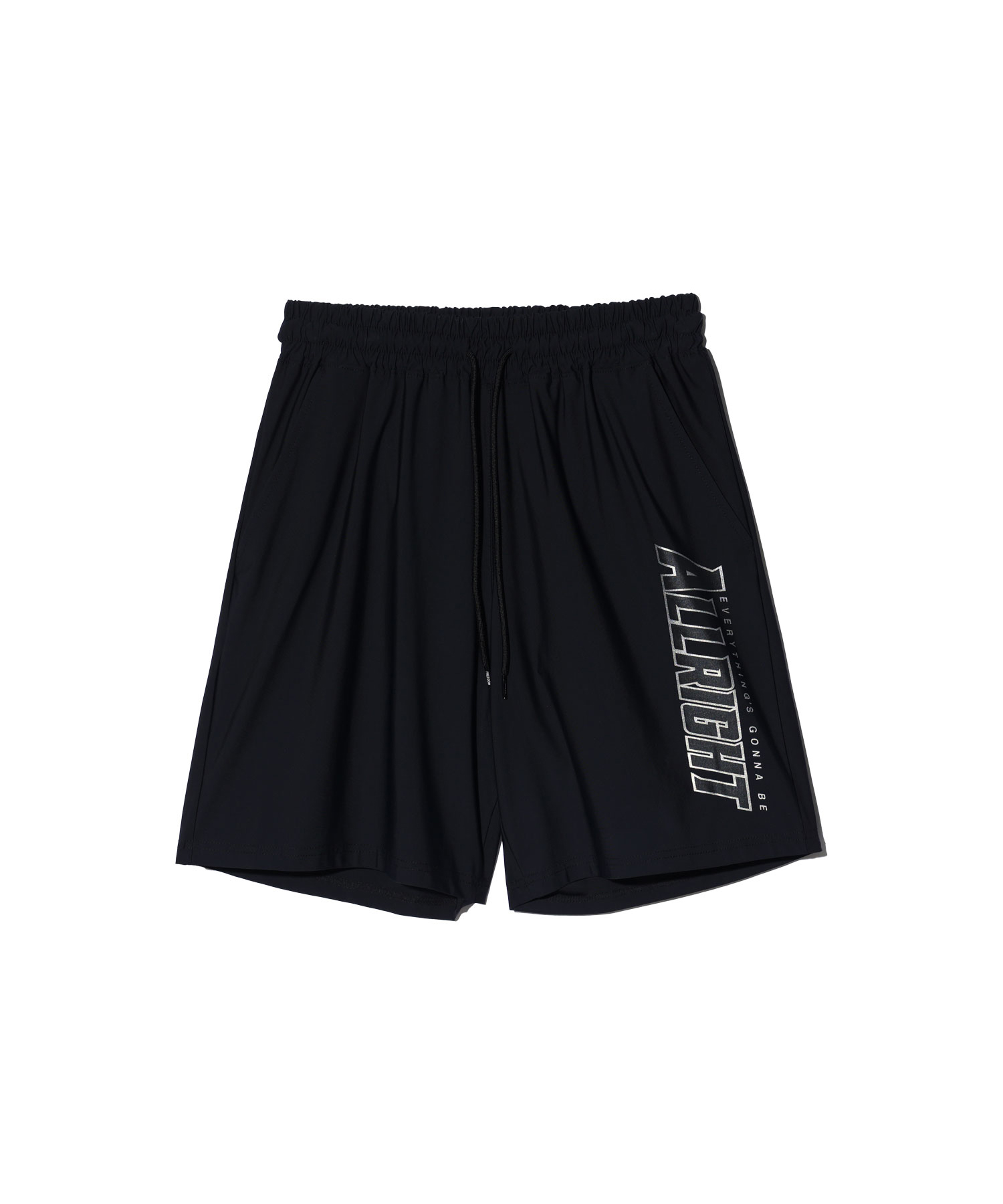 ALLRIGHT 24 Nylon Shorts (Black)