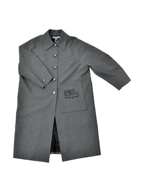 Modern Chic структур пальто ESFDVCT02GRY