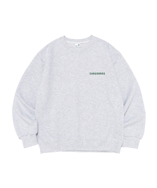 Базовый свитшот с логотипом (Light Gray)