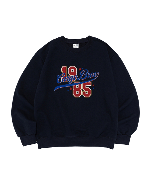 Свитшот Bros 1985 Numbering (Navy)