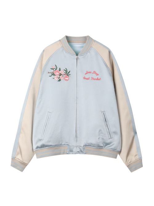 PEACH REVERSIBLE SUKAJAN SKYBLUE