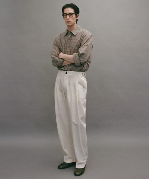 [RE-STOCK] [SS] Santiago Chino Pants Flexible (Milk)