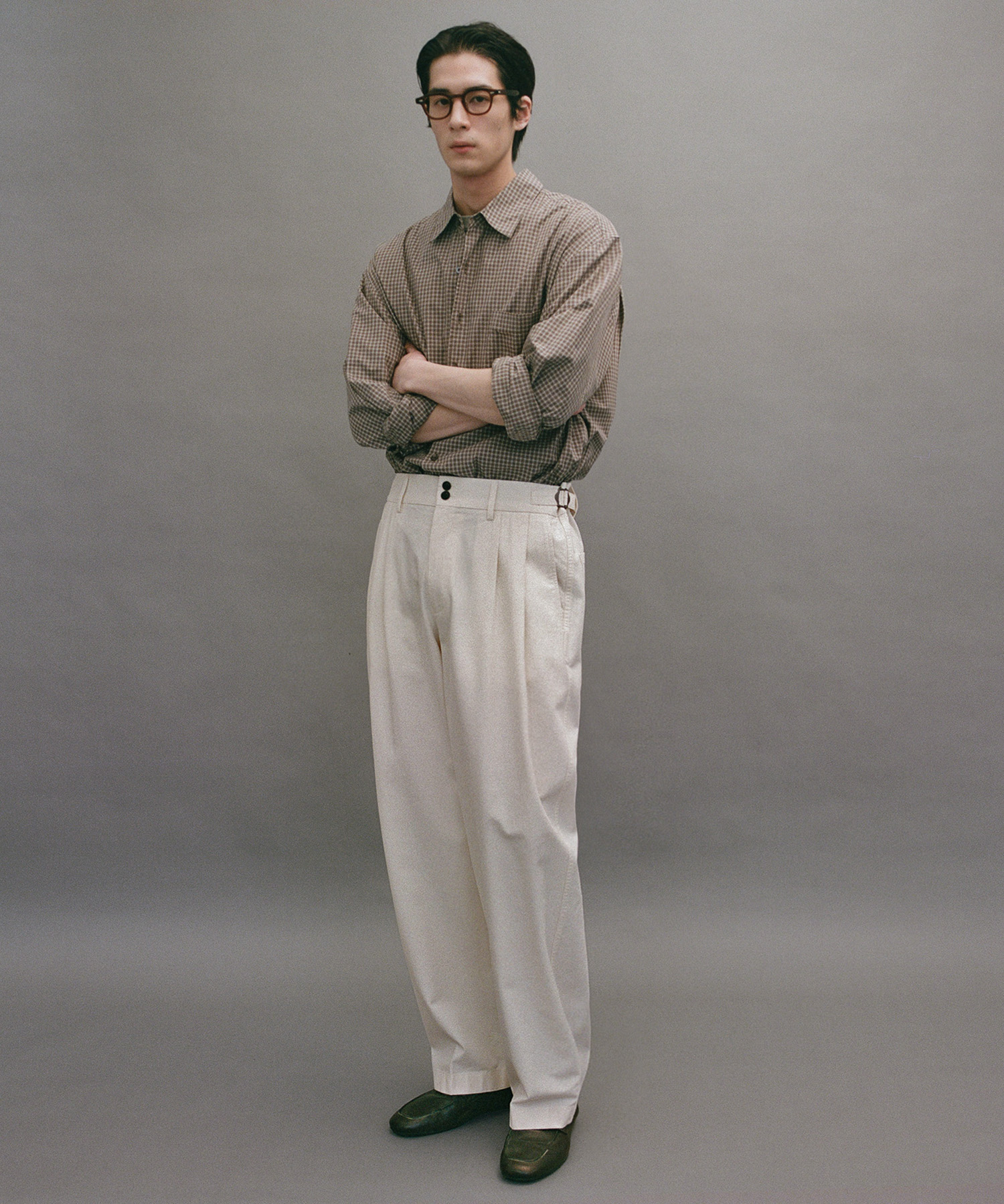 [RE-STOCK] [SS] Santiago Chino Pants Flexible (Milk)