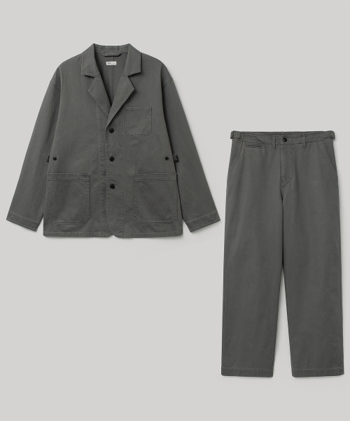 French Drill Set-Up (Smoky Gray)