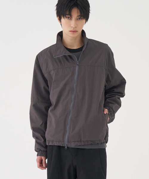 Куртка на молнии Diagonal CN Washed_Charcoal