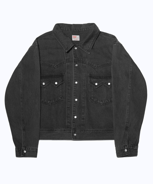 Ranch Denim Jacket - Black