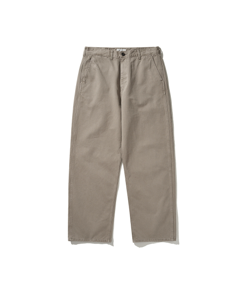 FRENCH CHINO PANTS GREIGE