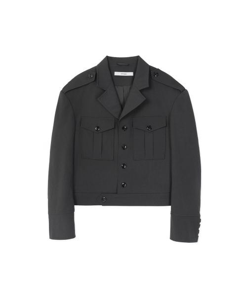 Кроп-куртка сафари Heritage Slate Grey