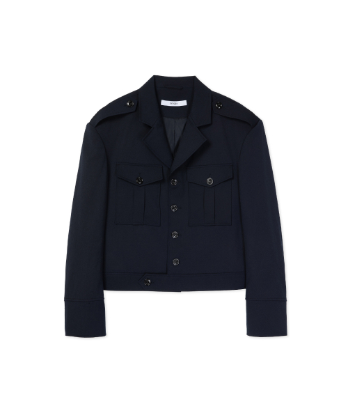 Кроп-куртка сафари Heritage в цвете Deep Navy