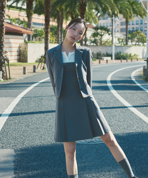 ESSENTIAL SINGLE JACKET (CHARCOAL)