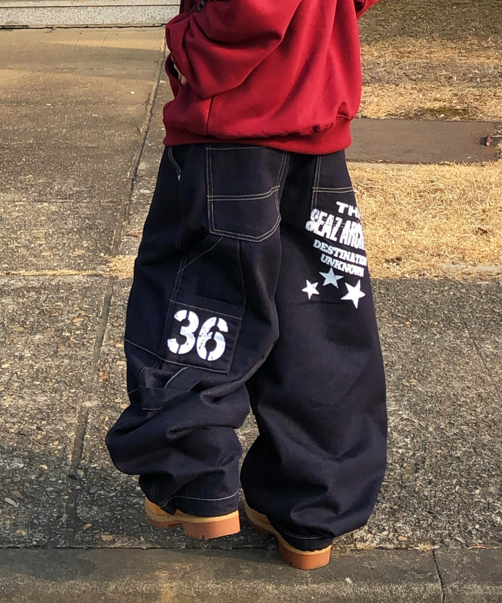 Archive Pintuck Non-Fade Pants - Dark синий