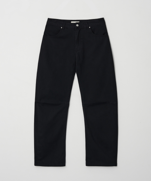 Длинные брюки Curved, Black