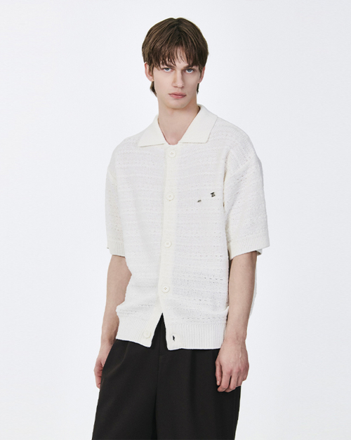 Твидовый кардиган с воротником Off-White ZI3KT305OW
