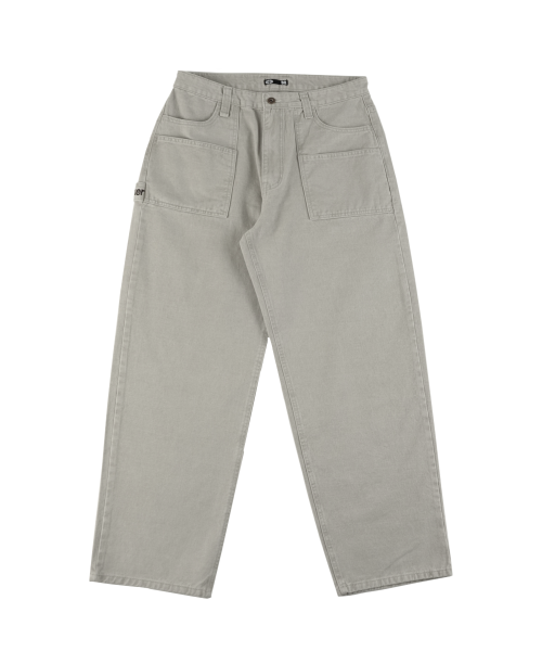 Hitchhiker Belt Loop Cotton Pants бежевый