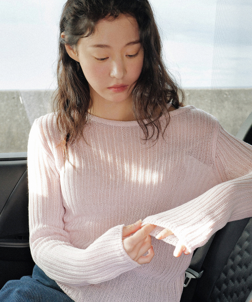 Clue one shoulder long sleeve