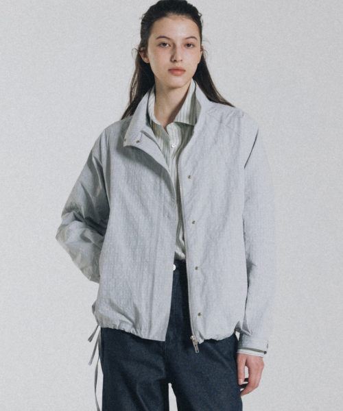 Sander check blouson