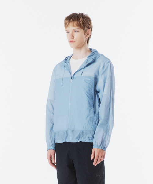 LIGHTWEIGHT HOODED JUMPER - L/синий