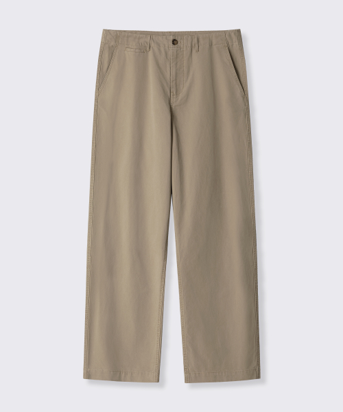Fine Washed прямые чиносы (Beige)