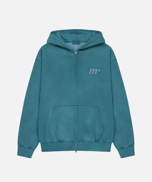 MR Logo PM Zip Up Hoodie - Blue