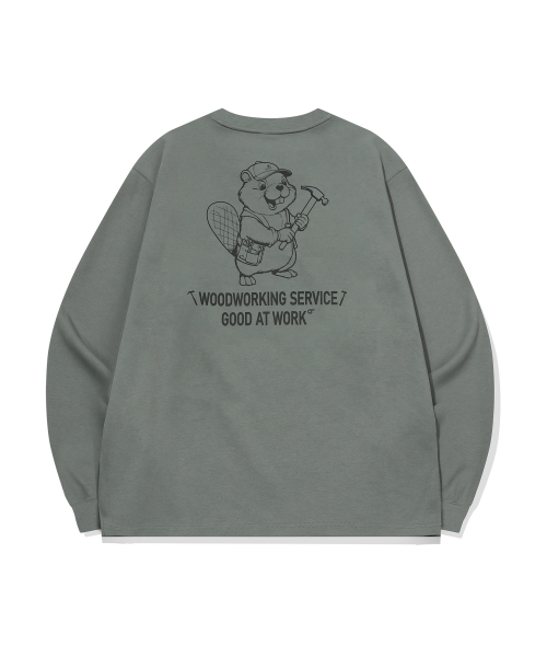 Лонгслив Carpenter Beaver (Khaki)