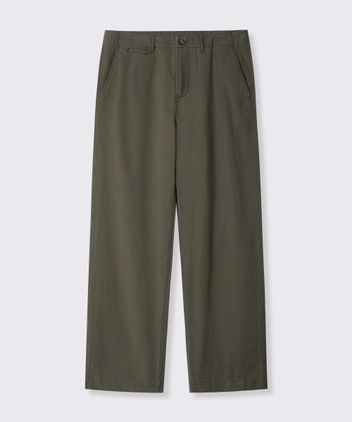 Прямые чиносы с мягкой варкой (Khaki)