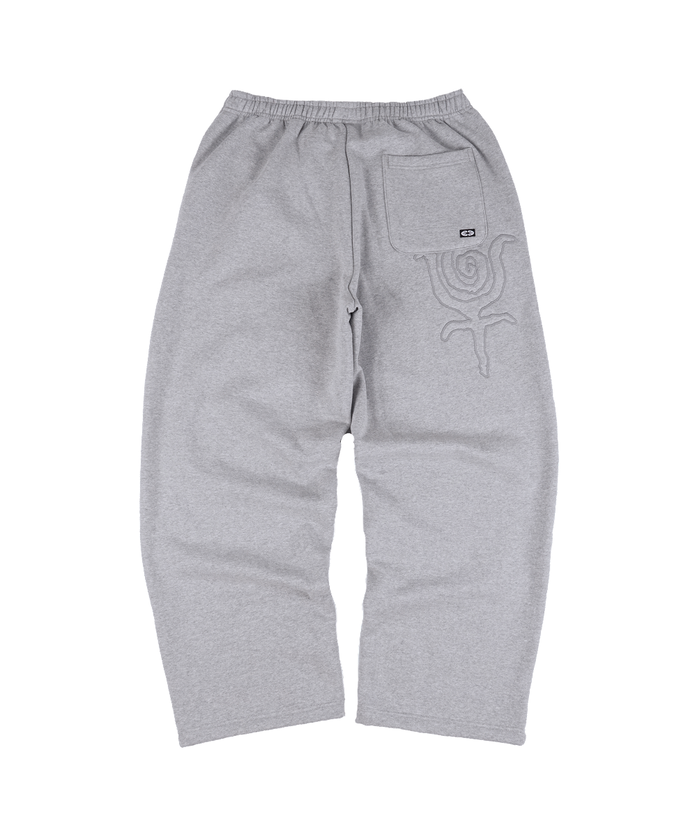 Джоггеры Emanate Logo Jogger Pants Melange Grey (без начеса)