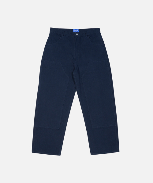 MR Canvas Double Knee Pants - Navy