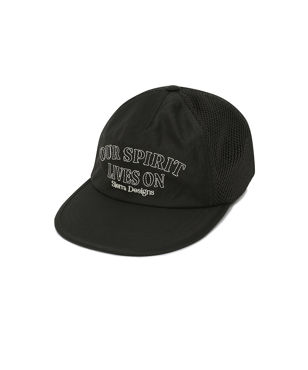 Кепка FLASHLIGHT 6-panel mesh cap BLACK