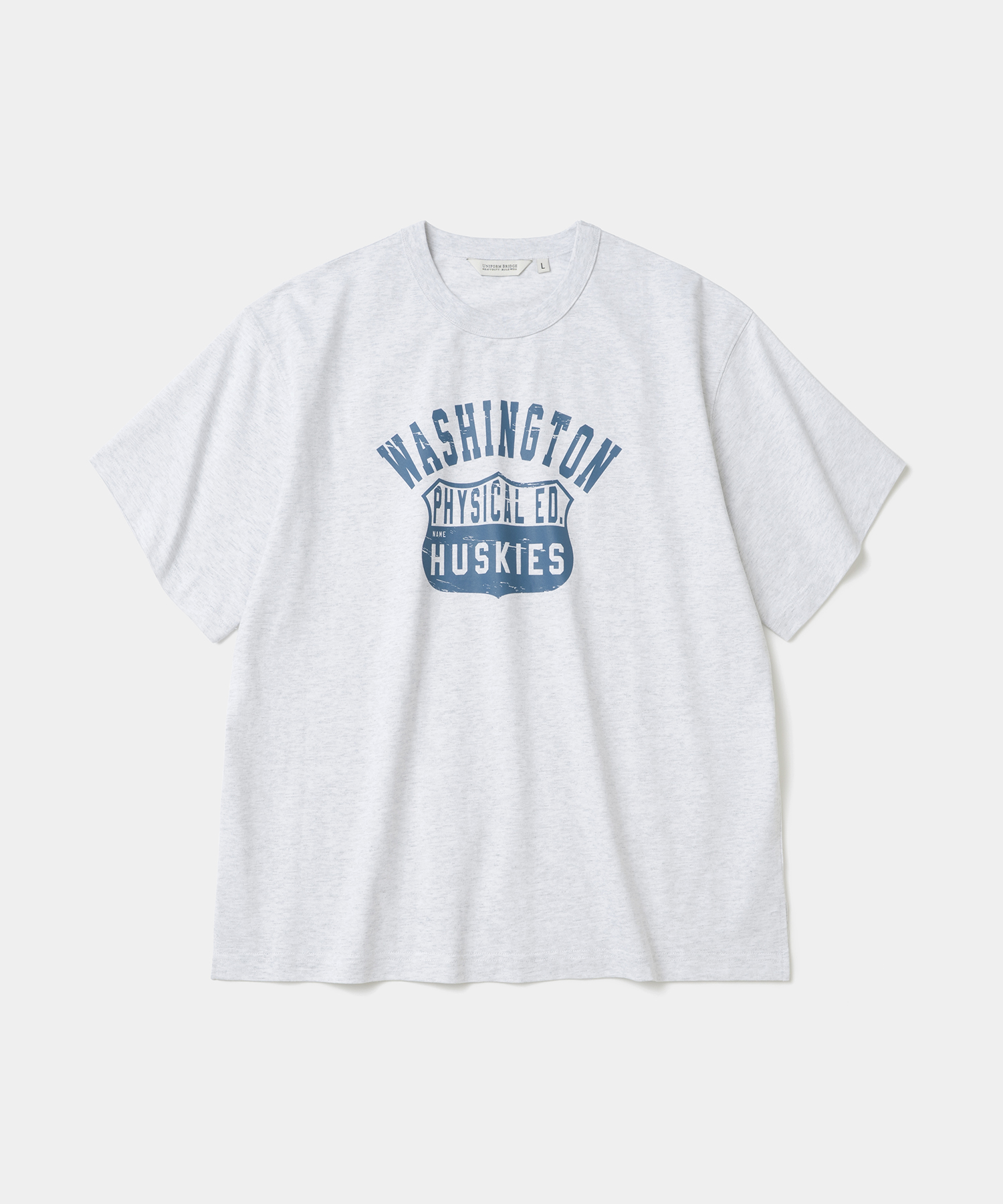 washington s/s tee 1% melange