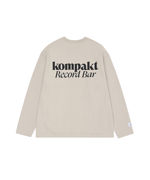 Basic Logo Long Sleeve Sweat - Oatmeal
