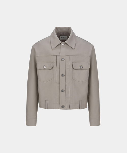 TRUCKER WORK JACKET - SEPIA
