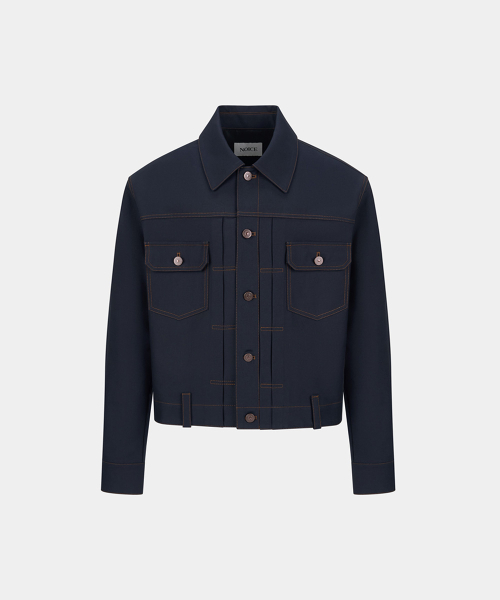 TRUCKER WORK JACKET - DARK NAVY