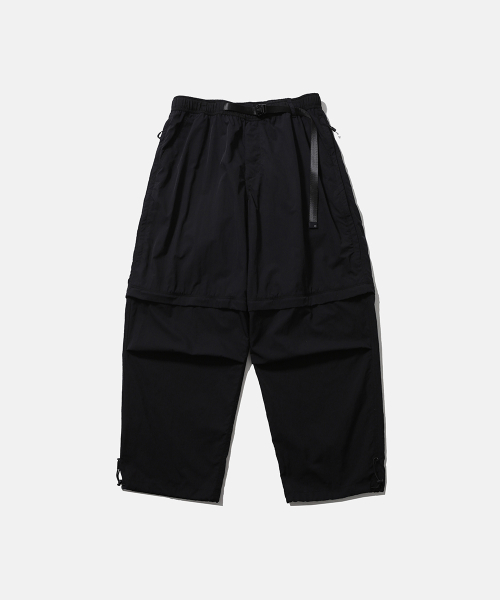[SS26] WIDE BOY SCOUT PANTS / BLACK