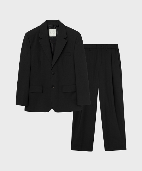 [NonblankXOJG][SAINT YEAR]Loose Fit Suit Set_BLACK preview