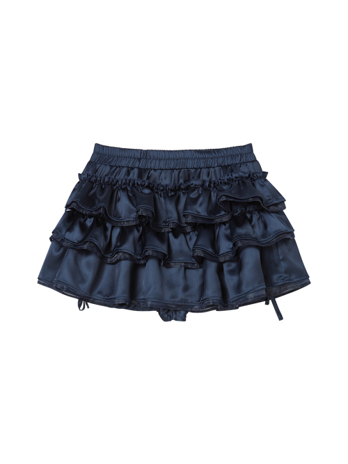 TNSW FRILL SKIRTPANTS NAVY
