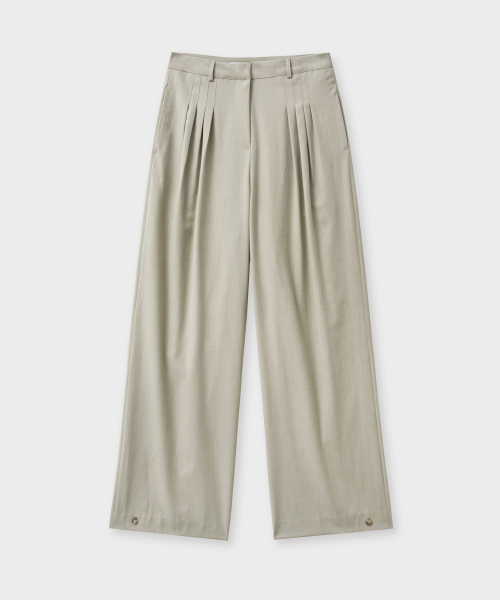 even 2way trousers_khaki beige
