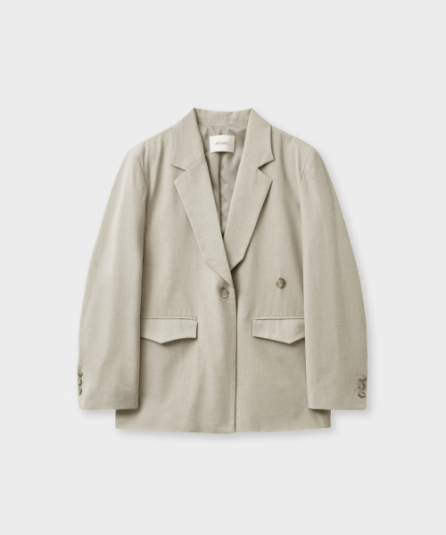 even 2way jacket_khaki beige