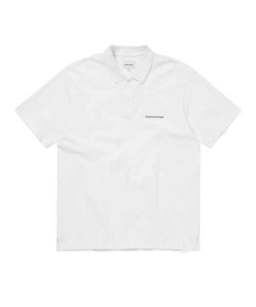 T-Logo S/S Jersey Polo белый