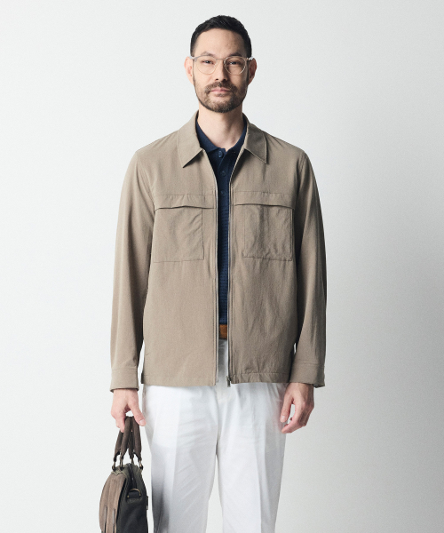 Куртка тракер Motion-Free Air Hole Beige (Basic Fit)_SJPUB03NSD