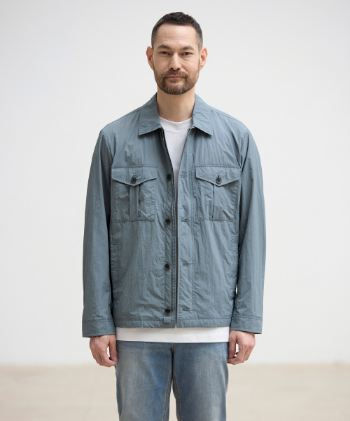 Легкая нейлоновая куртка DIEMS Cool_Blue (Classic Fit)_DJPVB03CSL