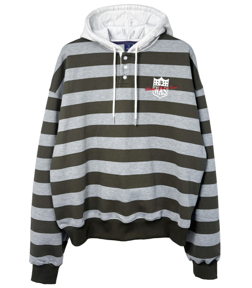 Худи Rugby 65 (OLIVE STRIPE)
