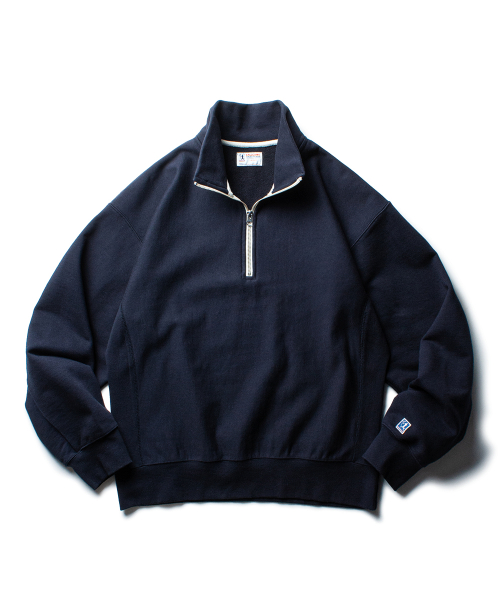 CLASSIC HALF ZIP свитшот [DARK тёмно-синий]