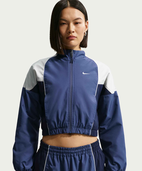 Спортивная куртка Shrunken Track W - Mystic Navy:Light Bone:Midnight Navy:Sail / IF0217-410